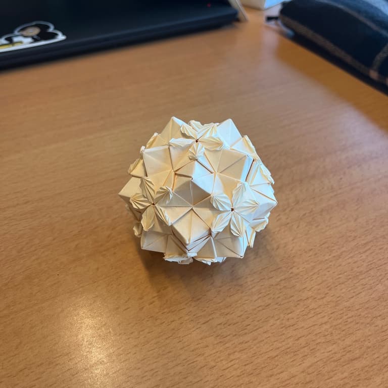 peach colored flower kusudam ball