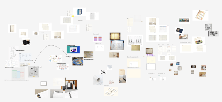 Screenshot of design work file