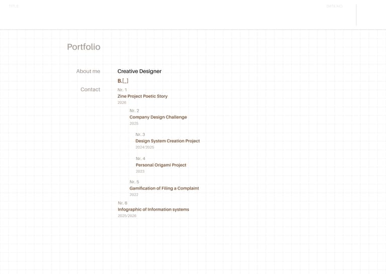 screenshot of design